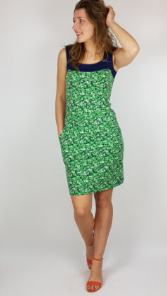 tranquillo-jurk-leaf-navy