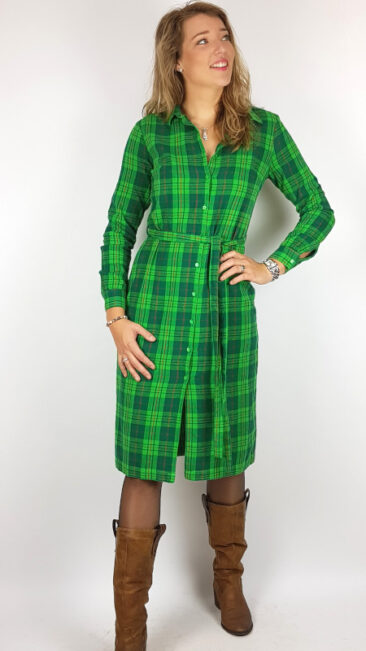 lily-balou-jurk-tartan-green