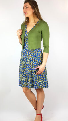 zilch-jurk-bubbles-disco-kort-bamboe-vestje-moss