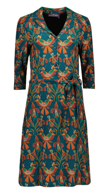 bakery-ladies-jurk-marcia-polo-botanical-pine