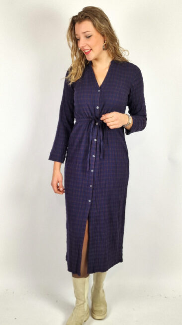 nice-things-jurk-crinkle-checks-navy