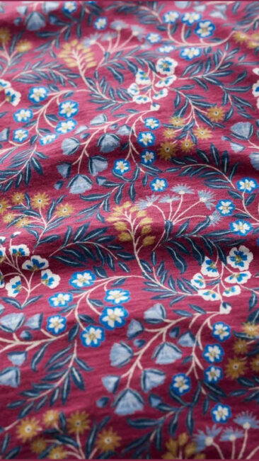 seasalt-jurk-chacewater-brocade-flowers-magenta