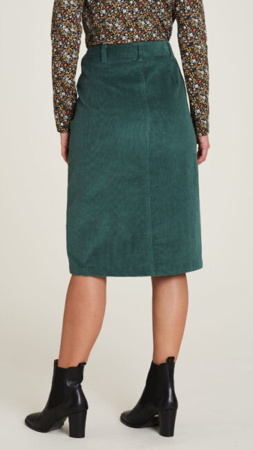 tranquillo-rok-corduroy-midi-green