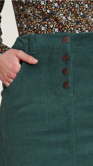 tranquillo-rok-corduroy-midi-green