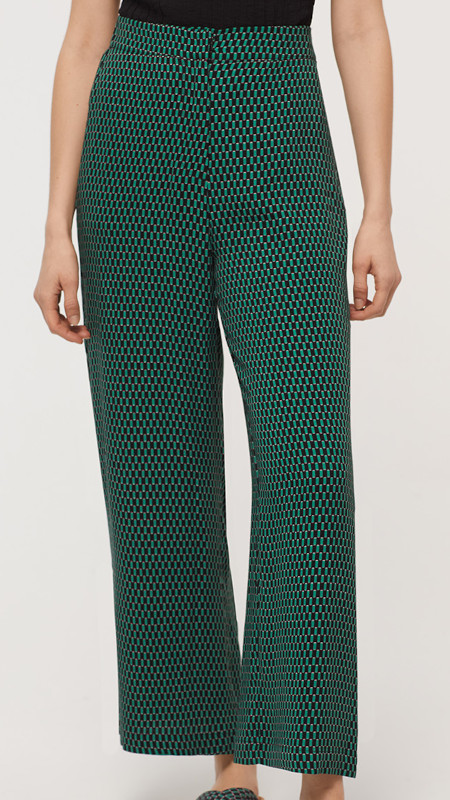 broek Lattice black nog XXL