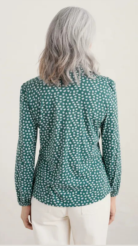 seasalt-blouse-zelah-speckled-petals-studio-green