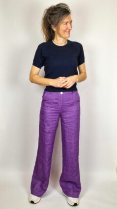 nice-things-pantalon-linnen-purple