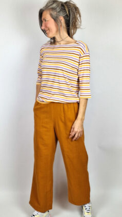 zilch-broek-mousseline-rust-shirt-stripes-rust-lavender