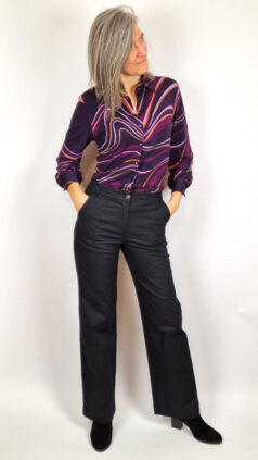 la-fiancee-broek-ernst-black-surkana-blouse-retro-purple