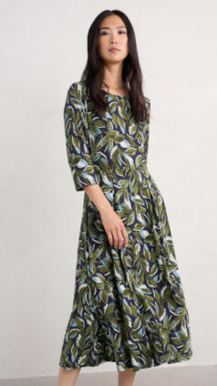 seasalt-jurk-wild-bouwuet-tonal-leaves-maritime