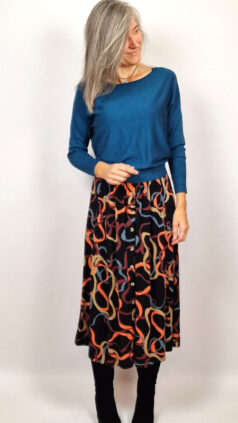 zilch-bamboe-top-batsleeve-petrol-white-stuff-rok-heather