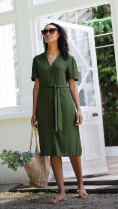 nomads-jurk-linnen blend seaweed