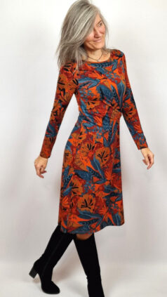 surkana-jurk-knot-brique