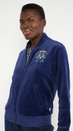 blutsgeschwister-bomber-jacket-velvet-harmony-indigo-depths-blue